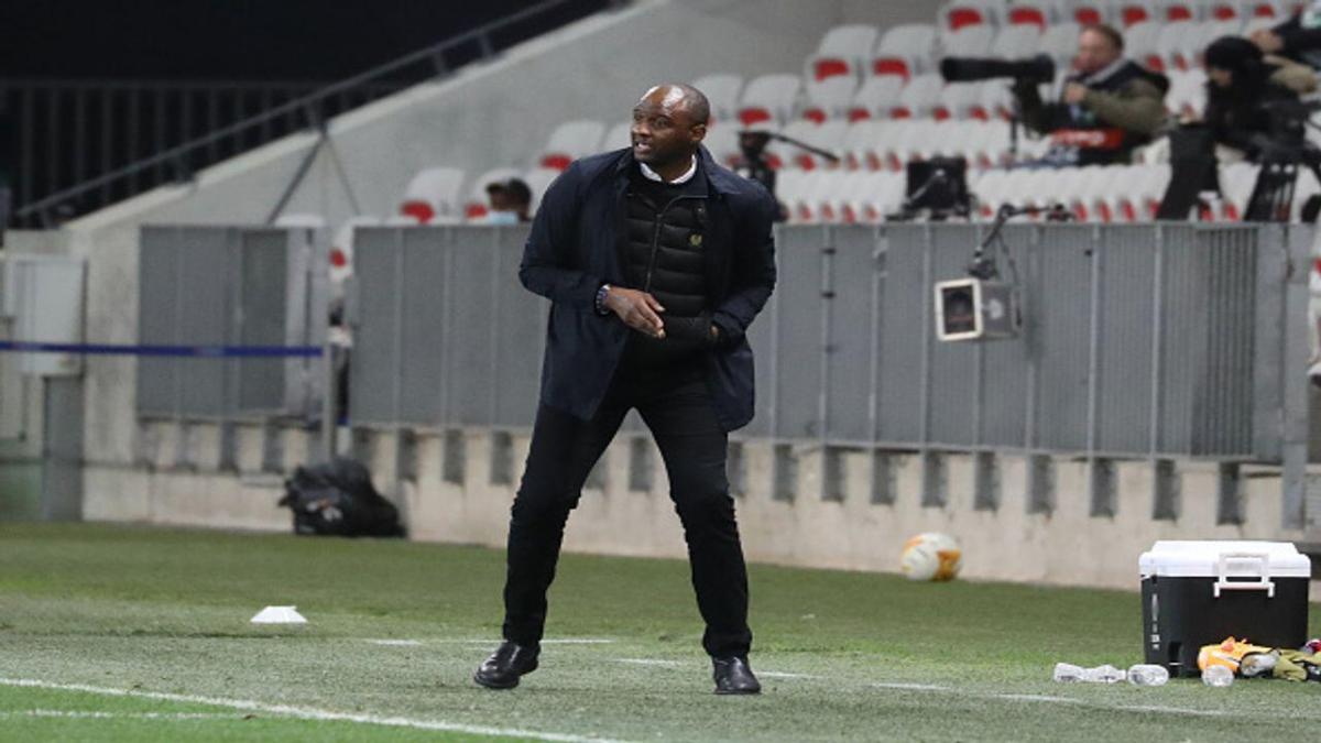 Crystal Palace manager Patrick Vieira